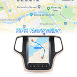 8 Core Android 13 Car Stereo Radio for Jeep Grand Cherokee 2014-2017 with Wireless CarPlay & Android Auto, 5G WiFi, Bluetooth 5.0, GPS and Backup Camera