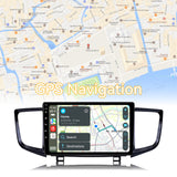 Car Stereo for Honda Pilot 2016-2019 Upgrade Wireless CarPlay & Android Auto AHD Backup Camera GPS SWC FM WiFi Bluetooth