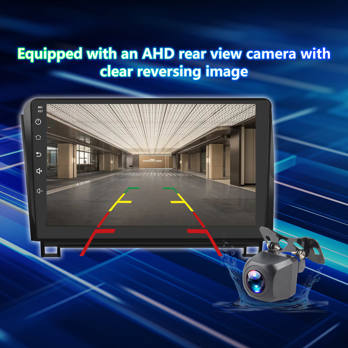 Android 13 Car Stereo Radio Compatible with Toyota Tundra 2007-013 Toyota Sequoia 2008-2018 radio