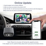 Wireless CarPlay/Android Auto Adapter for Stock Wired CarPlay/Android Auto Cars