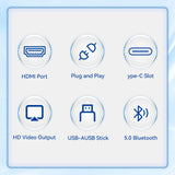 Lite S Wireless Dongle CarPlay Android auto Android Ai Box Wireless Adatper for Netfilx Youtube  Spotify HD Output