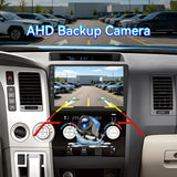 Car Stereo Radio for Toyota Tundra 2007-2013 Sequoia 2008-2012 with Wireless CarPlay & Android Auto 10-Inch Touchscreen DSP AM FM GPS Backup Camera