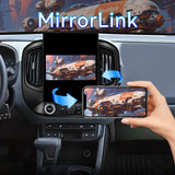Car Stereo Radio for Chevrolet Colorado 2015-2018 with Wireless CarPlay & Android Auto, T-Style 12.1" Touchscreen, 8 Core 4+64GB, Mirror Link WiFi Bluetooth FM DSP SWC Backup Camera