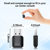 2-in-1 Wireless CarPlay Adapter / Android Auto Dongle, 5.8GHz WiFi Auto Connection, Compatible with iOS12+ & Android11+