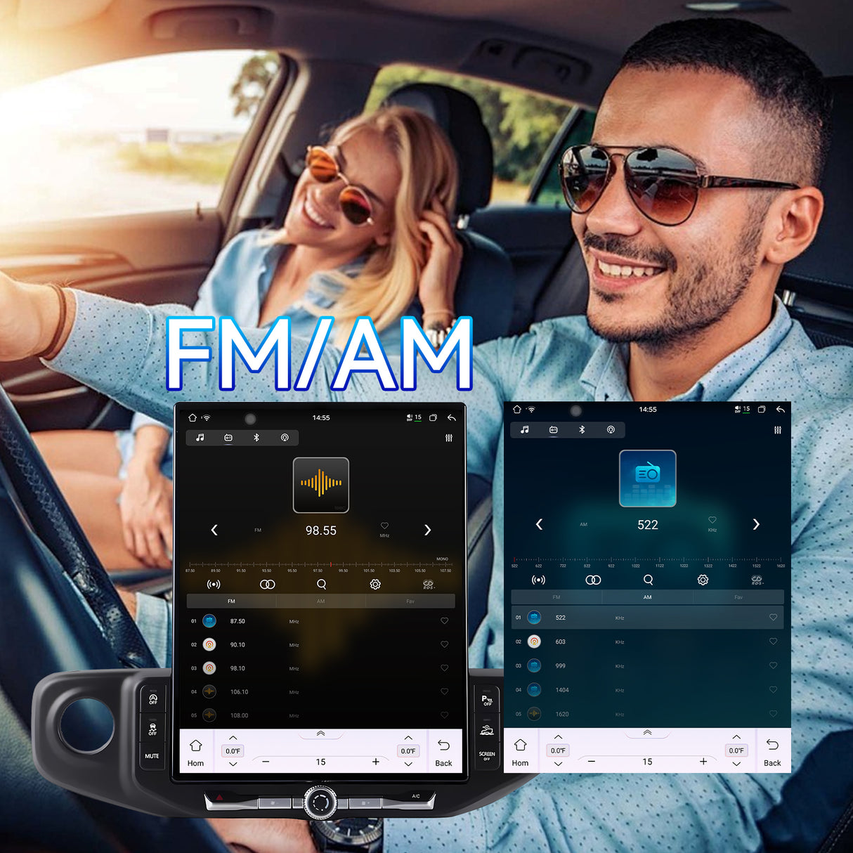 Android 15 Car Radio Stereo for Jeep Wrangler JL 2018-2022 Gladiator JT 2019-2022 with Wireless CarPlay & Android Auto 16.2-Inch Touch Screen DSP 4G LTE 5G WiFi BT GPS Navigation BT