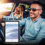 Car Stereo Radio with Android Auto Wireless Carplay for Dodge RAM 1500 2500 3500 2013-2018 Tesla Style Touch Screen Bluetooth WiFi GPS DSP AM FM Head Unit