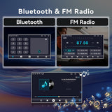 Car Stereo Radio for Nissan Rogue 2014 2015 2016 2017 2018 Manual AC Wireless CarPlay & Android Auto AHD Backup Camera  GPS SWC WiFi Bluetooth