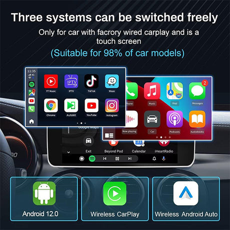 Binize Android Wireless CarPlay Magic Boxes für 2021 Toyota Tundra