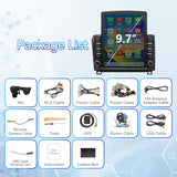 Car Radio Stereo for Toyota Tundra 2007-2013 Sequoia 2008-2018 Touch Screen with Wireless CarPlay & Android Auto FM Radio Upgrade Bluetooth GPS Navigation Backup Camera