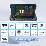 Car Stereo Radio for Jeep Wrangler JL & Gladiator JT 2018-2022 with Wireless CarPlay & Android Auto 10-Inch Touchscreen BT 5G WiFi/4G LTE FM/AM Radio