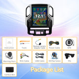 Car Stereo Radio 8-Core Qualcomm CPU, with Android Auto Wireless Carplay for Chevy Silverado 2019-2021 Upgrade 2K Touchscreen Bluetooth WiFi GPS DSP AM FM Head Unit (only fit original 7inch without BOSE)