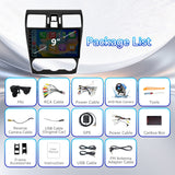 Android 13 Car Stereo Radio for Subaru Forester WRX Impreza 2013 2014 2015 with Wireless CarPlay & Android Auto FM AM RDS DSP WiFi,Backup Camera