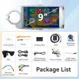 Car Stereo for Toyota Vitz 2012-2017 Upgrade Wireless CarPlay & Android Auto AHD Backup Camera GPS SWC FM WiFi Bluetooth