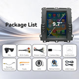 Car Stereo for Lexus GX470 2002-2005 Toyota Prado 2002-2009 Upgrade Wireless CarPlay & Android Auto AHD Backup Camera GPS SWC FM WiFi Bluetooth