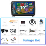 Car Stereo Radio for Toyota Tundra 2007-2013 Sequoia 2008-2012 with Wireless CarPlay & Android Auto 10-Inch Touchscreen DSP AM FM GPS Backup Camera