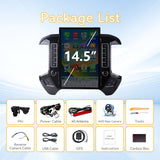 Car Stereo Radio with Android Auto Wireless Carplay for Chevrolet Silverado 2013-2019 GMC Sierra 2014-2020 Upgrade 2K Touchscreen Bluetooth WiFi GPS DSP AM FM Head Unit