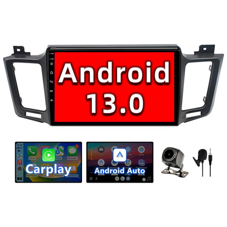 Binize 9 Inch Android 13 CarPlay Car Radio for Toyota RAV4 2006 2007 2008 2009 2010 2011 2012 Radio