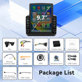 Car Stereo Radio for Jeep Wrangler JL 2018-2021 Gladiator JT 2020 2021 Upgrade,Wireless CarPlay & Android Auto 1080P AHD Backup Camera 9.7 Touch Screen GPS SWC Bluetooth