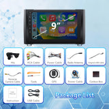 Car Stereo Radio for Toyota Tundra 2014-2021 with Wireless CarPlay & Android Auto 9-Inch IPS Touch Screen GPS SWC Bluetooth FM Backup Camera