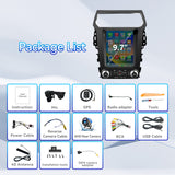 Android 13 Car Stereo Radio for Ford Explorer 2011-2019 with Wireless CarPlay & Android Auto 9.7-Inch Screen GPS WiFi Bluetooth FM SWC AHD Backup Camera
