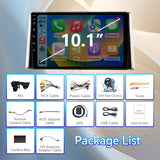 Android 13 Car Stereo Radio for Toyota RAV4 2019-2022 with Wireless CarPlay & Android Auto 10.1" IPS HD Touchscreen GPS Navigation Bluetooth SWC FM DSP Backup Camera
