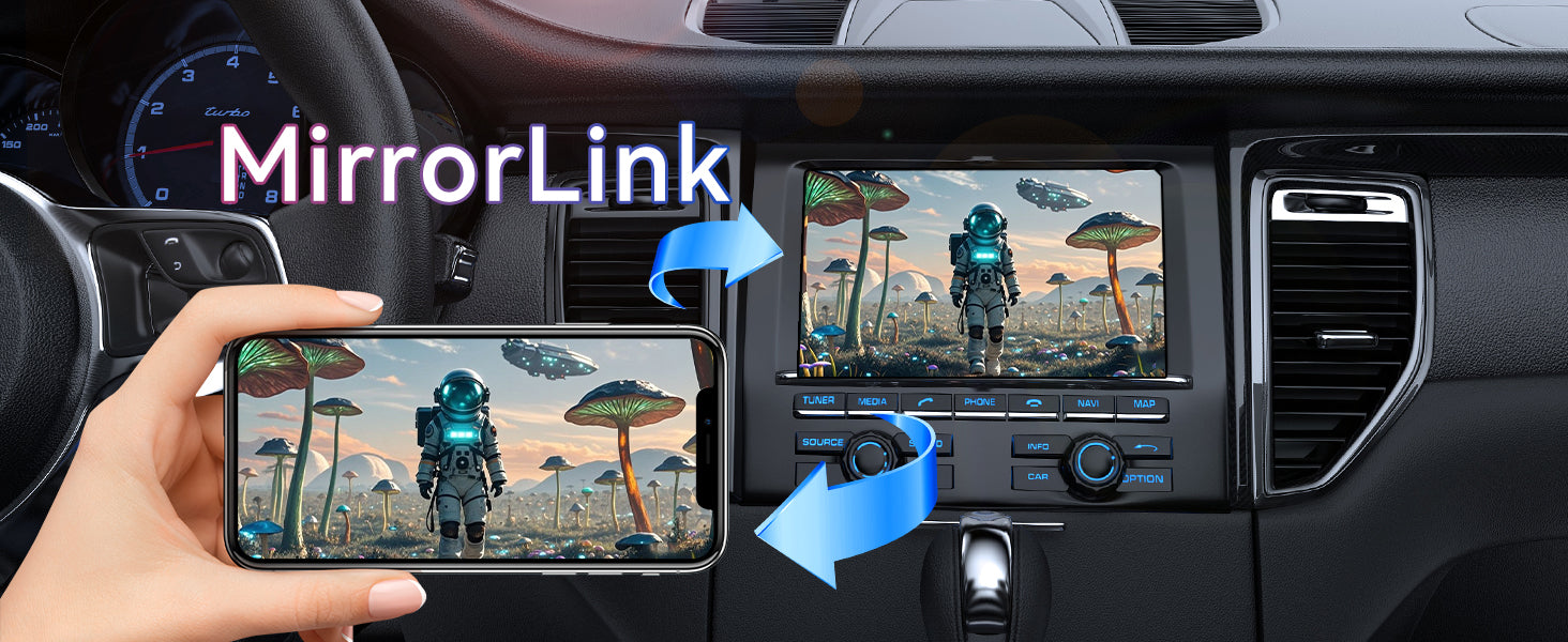 Android 13 HDMI CarPlay Ai Box for Toyota Tundra 2022 2023 2024