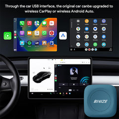 Binize Plug&Play Wireless CarPlay BOX for Tesla Model X/Y/3/S
