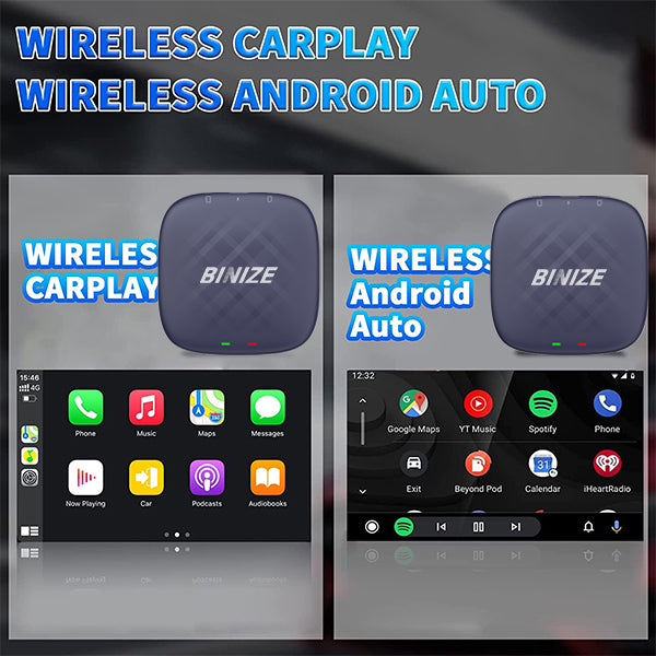Mini Android Magic Wireless CarPlay Tbox para Toyota 2022 Tundra