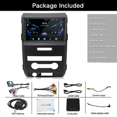 Binize Android 12 CarPlay Radio for F150 with DSP Backup Camera