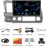 Binize Double Din Android 12 CarPlay Radio for Civic 2006-2011