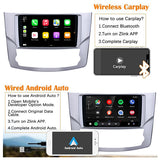 Binize 9 Inch Double Din CarPlay Radio Car Unit for 2012-2017 Toyota Avalon