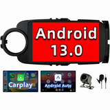 Android Car Stereo for Toyota Yaris 2012-2017 with Wireless CarPlay, Android Auto, Mirror Link