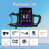 Binize Android 13 Car Stereo Radio Head Unit Compatible with Kia Optima K5 2013 2014 2015 9.7" Touch Screen Car Audio Receiver with CarPlay & Android Auto GPS WiFi Buletooth Back Camera FM Mic 2+64G