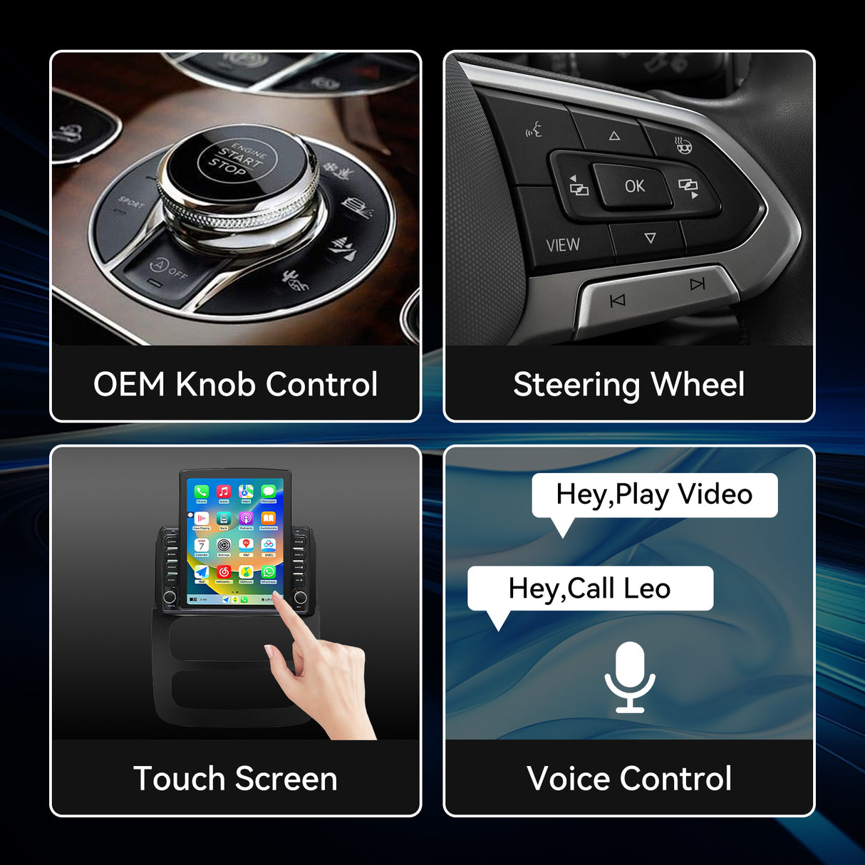 Android 14 Car Stereo Radio for Dodge Ram 1500 2500 3500 2002 2003 2004 2005 Supports Wireless CarPlay & Android Auto AHD Backup Camera