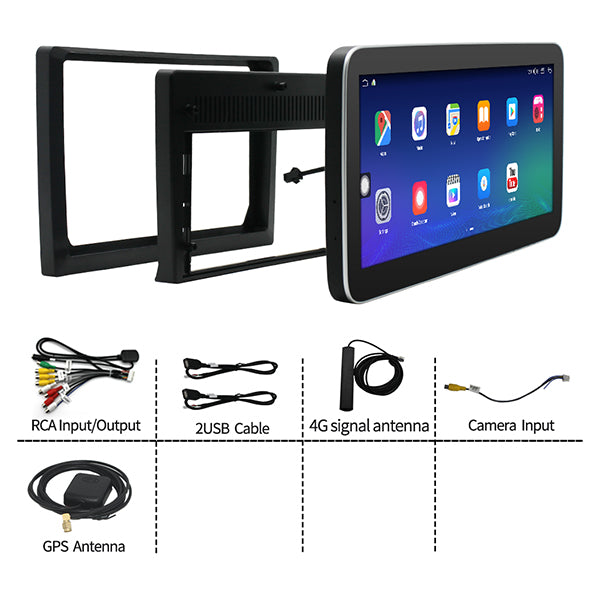 Binize 12.3 Inch Android 10 Radio Screen for Car support CarPlay