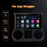 Binize 9 pulgadas Android Car Radio para 2014 Jeep Wrangler con CarPlay