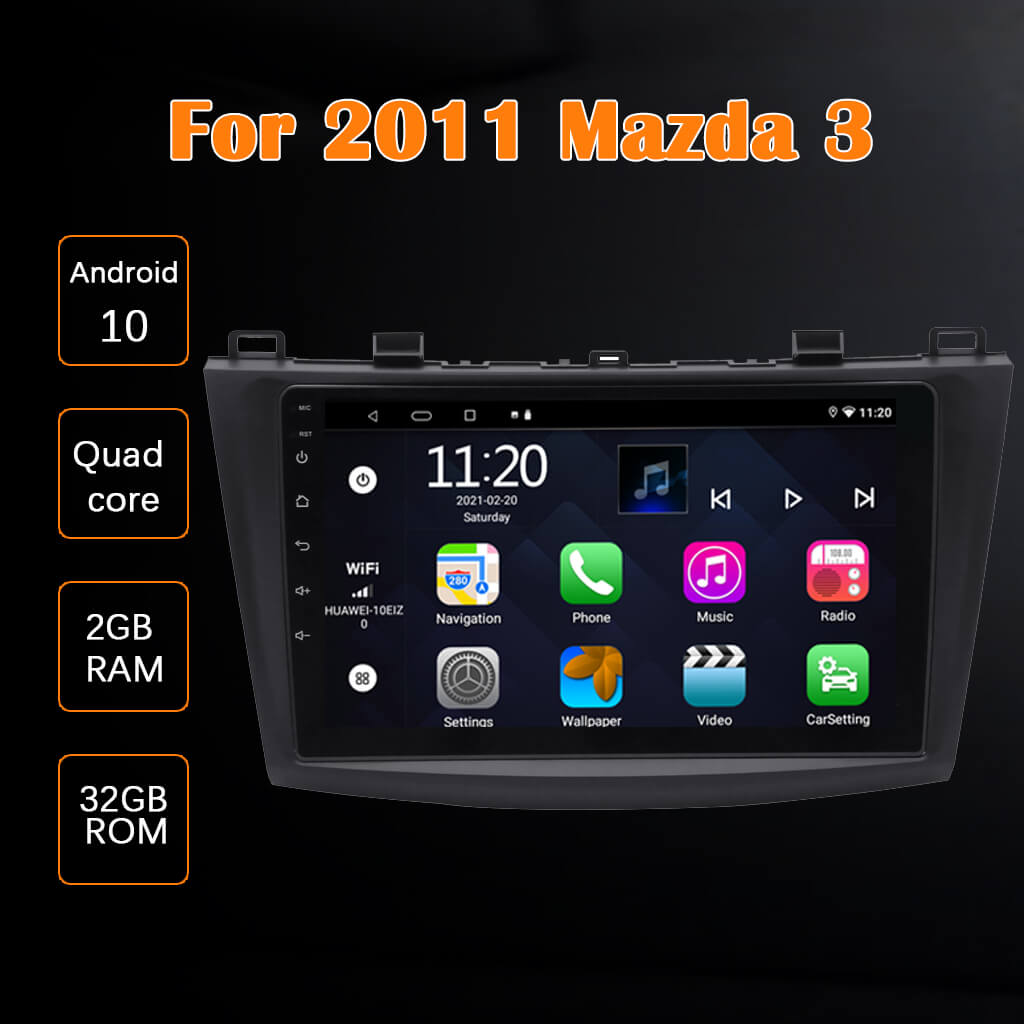 Binize 9 Inch Android 10 Apple CarPlay Models for 2019 Mazda3