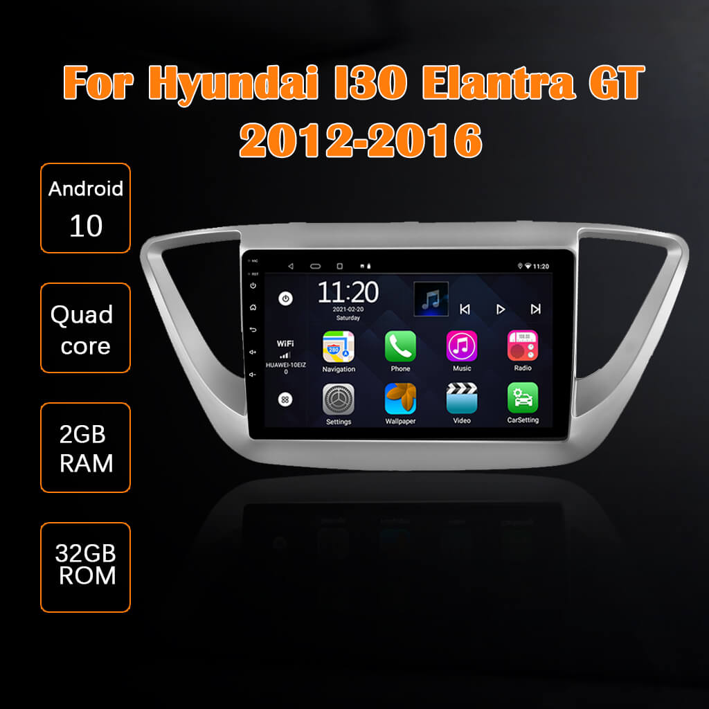 Radio Binize 9 pulgadas Hyundai Apple CarPlay para Solaris 2017-2018