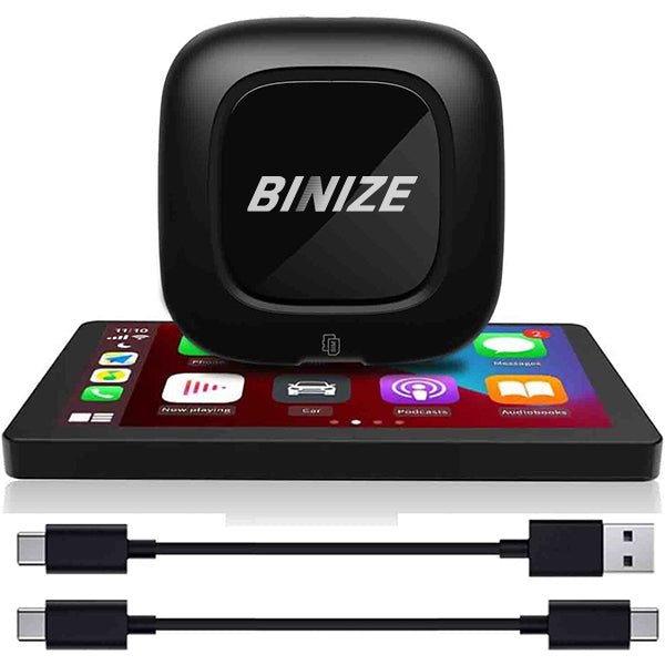 Binize Wireless CarPlay Media Box (erneuert) für OEM Wired CarPlay