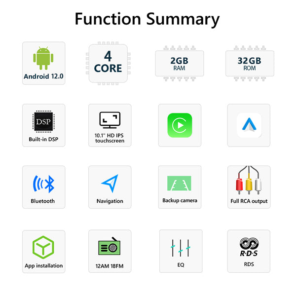 Binize 9 pulgadas doble din inalámbrico apple carplay radio de coche con AM