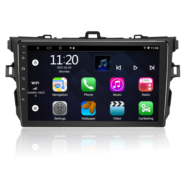 09-13 Toyota Corolla Radio 9 Inch Head Unit Touch Screen 2 DIN