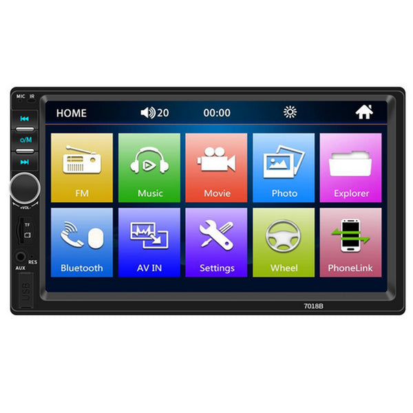 Binize 7 inch double din carplay radio with android mirroring app