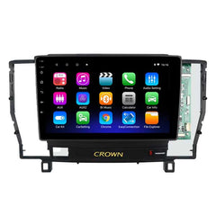 Bluetooth Car Radio 03-07 Toyota Crown  Car Stereo with Carplay and Android Auto, Touch Screen Double Din Multimedia, AM, FM, RDS, DSP, GPS Navigation, Bluetooth, Wifi, Backup Camera Input, Mirror Link
