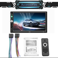 Binize car stereo 2 din 7 Inch touch screen radio with CarPlay