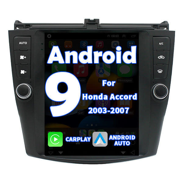 Binize Vertical Aftermarket Apple CarPlay para Honda Accord 03-07