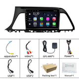 Binize 9 pulgadas doble din 2017 Hyundai Sonata Apple car play stereo