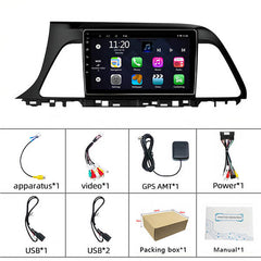 Binize 9 inch Double din 2017 Hyundai Sonata Apple car play stereo