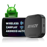 Cajas mágicas CarPlay inalámbricas con Android Binize para la Toyota Tundra 2021