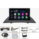 BMW X3 8 Inch Single Din Android Car Radio with Tesla Touch Screen