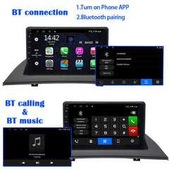 BMW X3 8 Inch Single Din Android Car Radio with Tesla Touch Screen